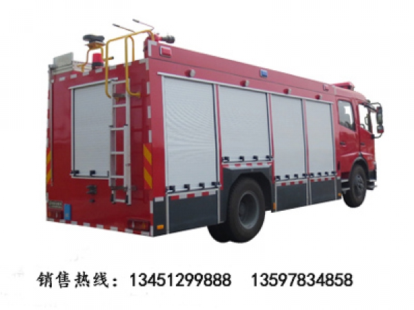 东风天锦水罐（泡沫）消防车载液6吨（国五）