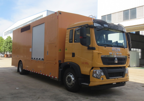 重汽单桥大流量排水抢险车